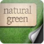 natural green android application logo